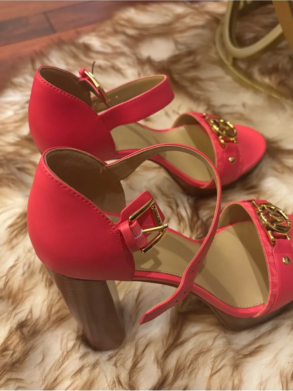 Michael Kors bold coral